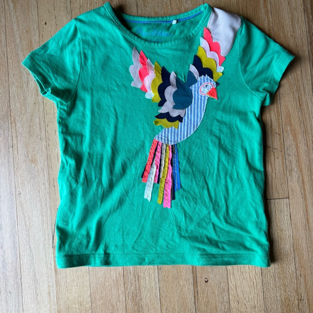 MB Colorful Bird Design Kids T-Shirt